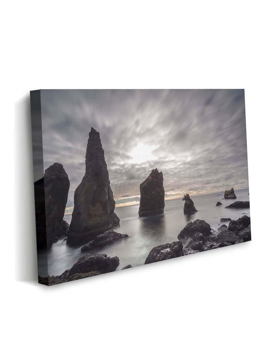 Cuadro decorativo Canvas Art Sudernes Islandia con barniz a registro