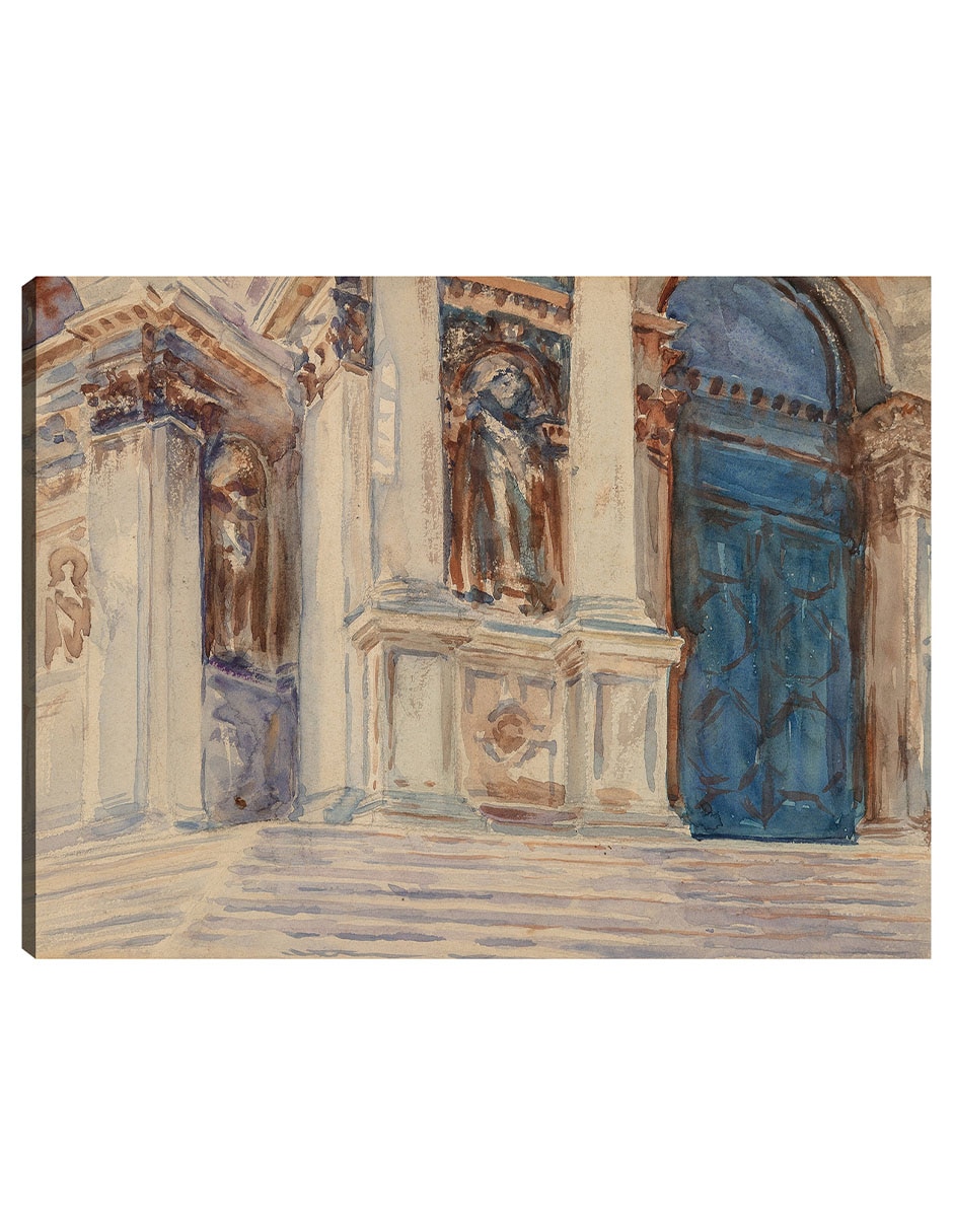 Cuadro decorativo Santa María Della Salute, Venecia (1904) técnica mixta Arquitectura