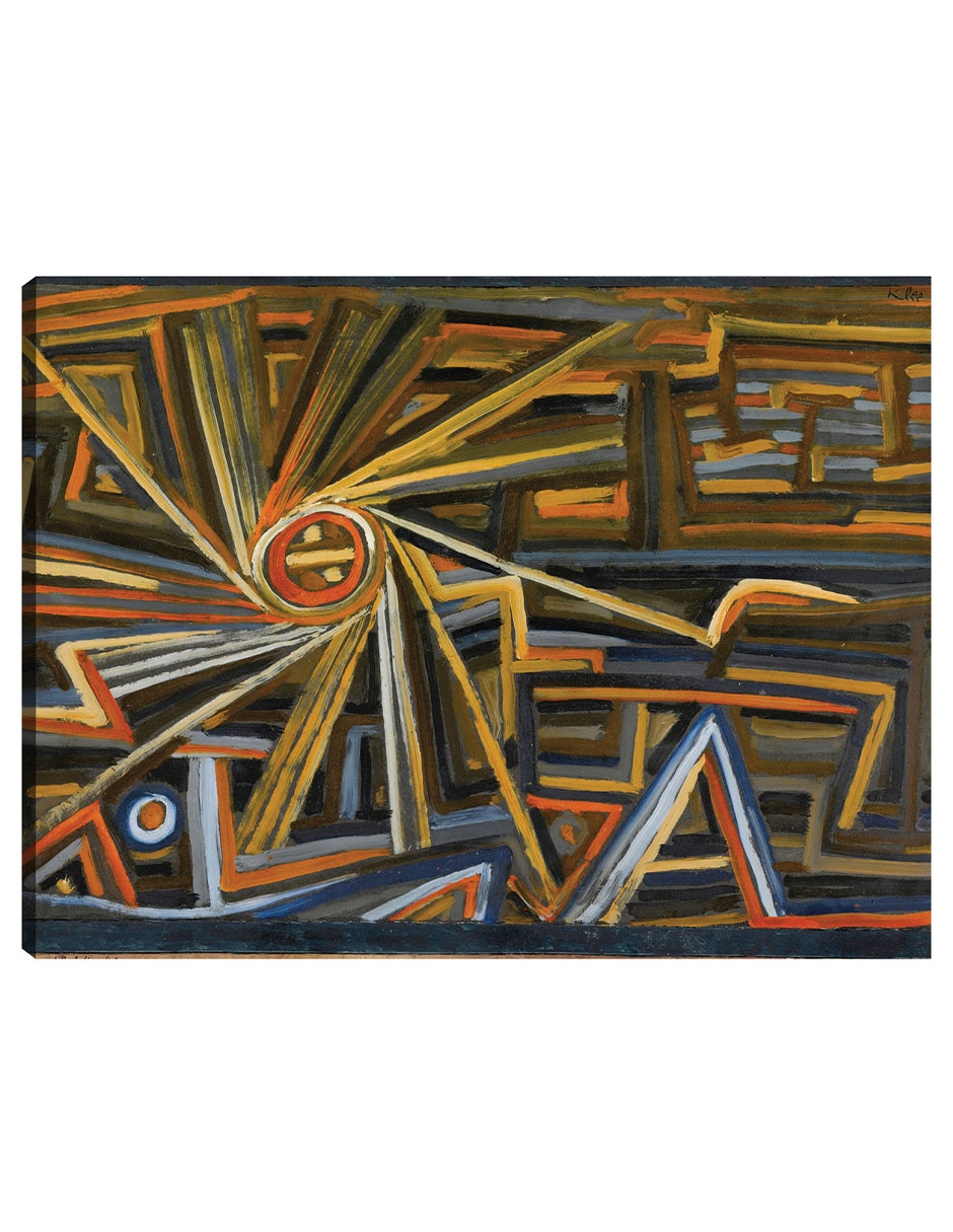 Cuadro decorativo Strahlung Y Rotación (1924) técnica mixta Colores Cuadro decorativo Strahlung Y Rotación (1924) técnica mixta Colores