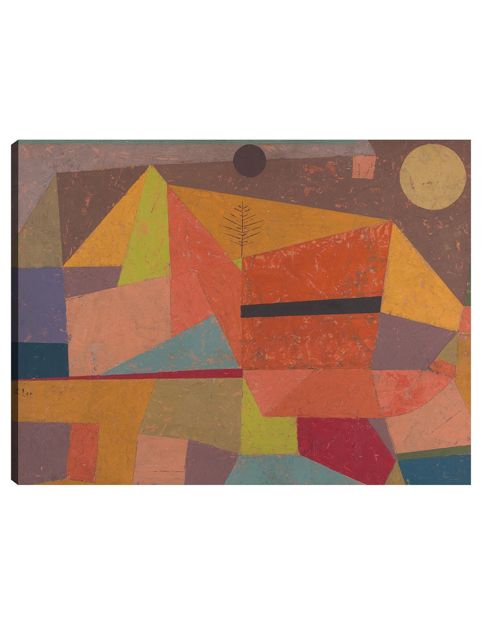 Cuadro decorativo Alegre Paisaje De Montaña (1929) técnica mixta Colores Cuadro decorativo Alegre Paisaje De Montaña (1929) técnica mixta Colores