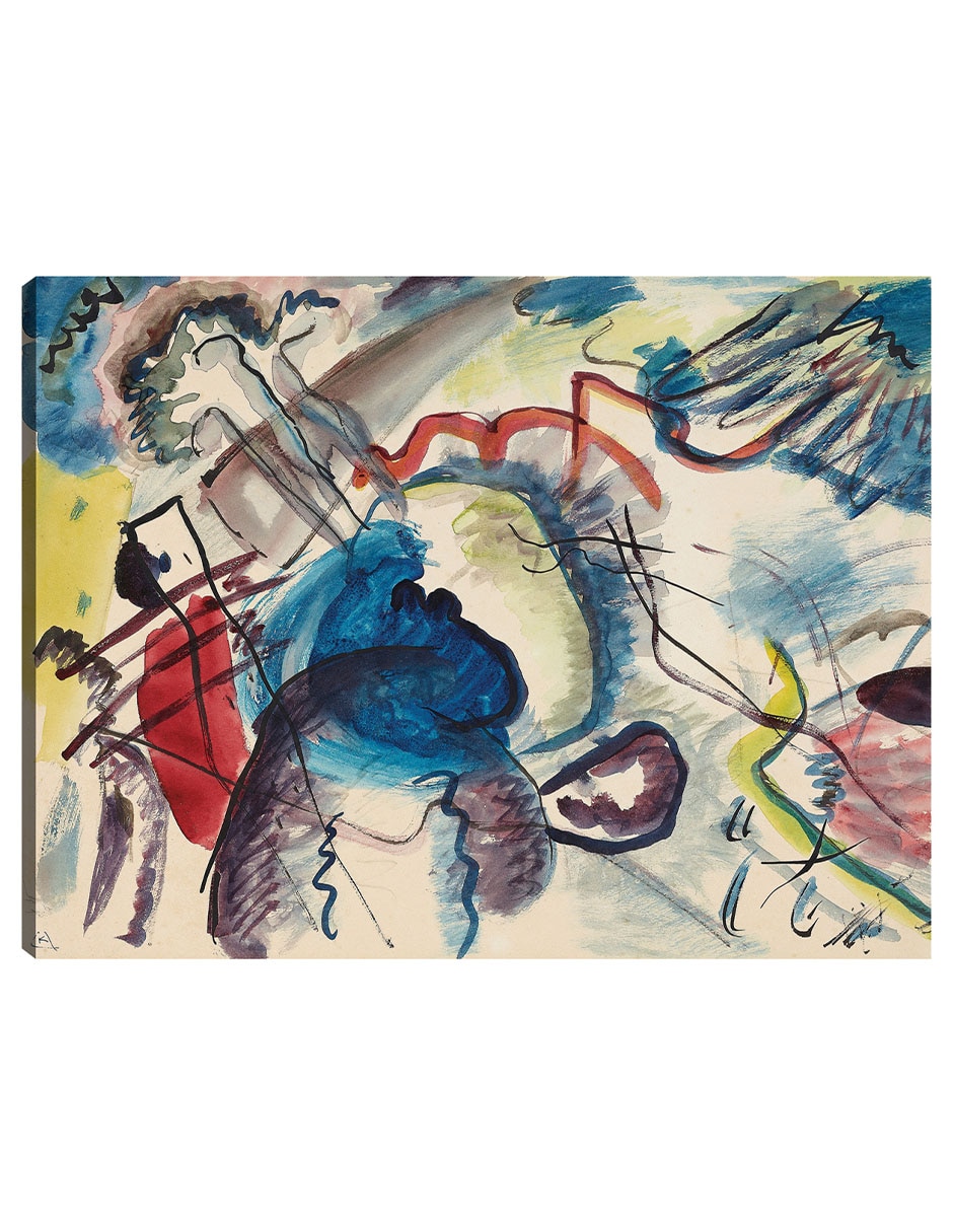 Cuadro decorativo Borde Blanco 39 (1913) técnica mixta Colores