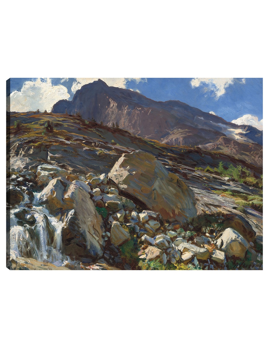 Cuadro decorativo Paso Del Simplón (1911) técnica mixta Campos
