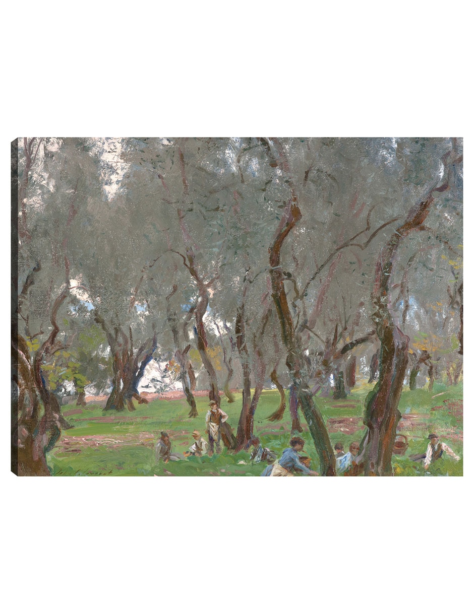 Cuadro decorativo El Olivar (1910) técnica mixta Bosques