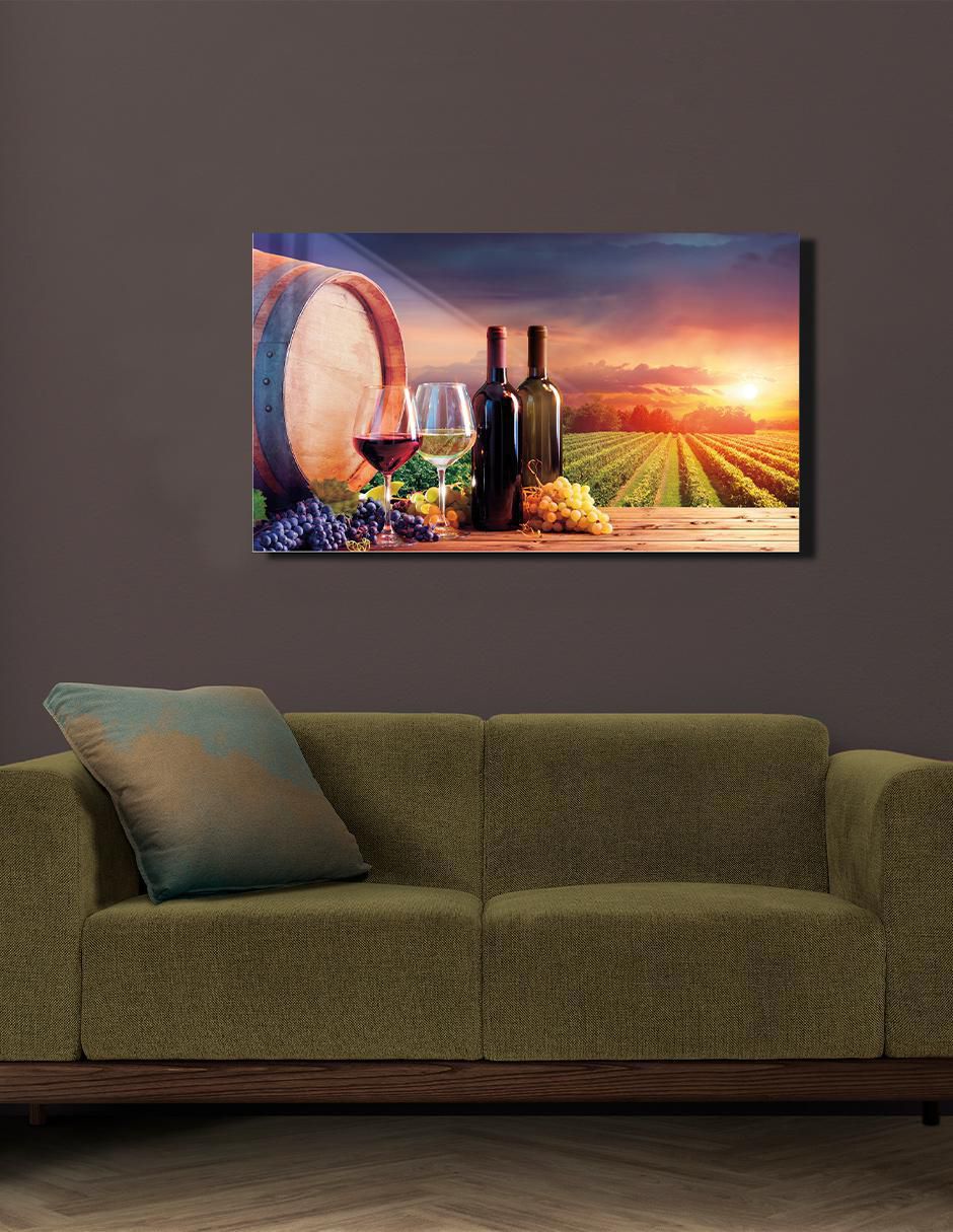 Litografía Paisaje técnica acrílico 2