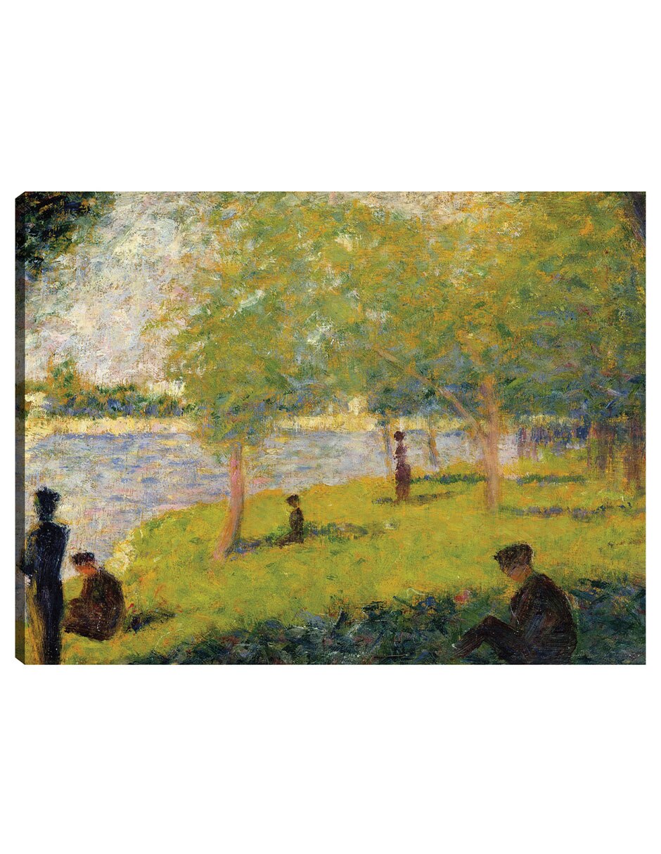 Cuadro decorativo Estudiar Para Un Domingo En La Grande Jatte (1884) técnica mixta Lagos