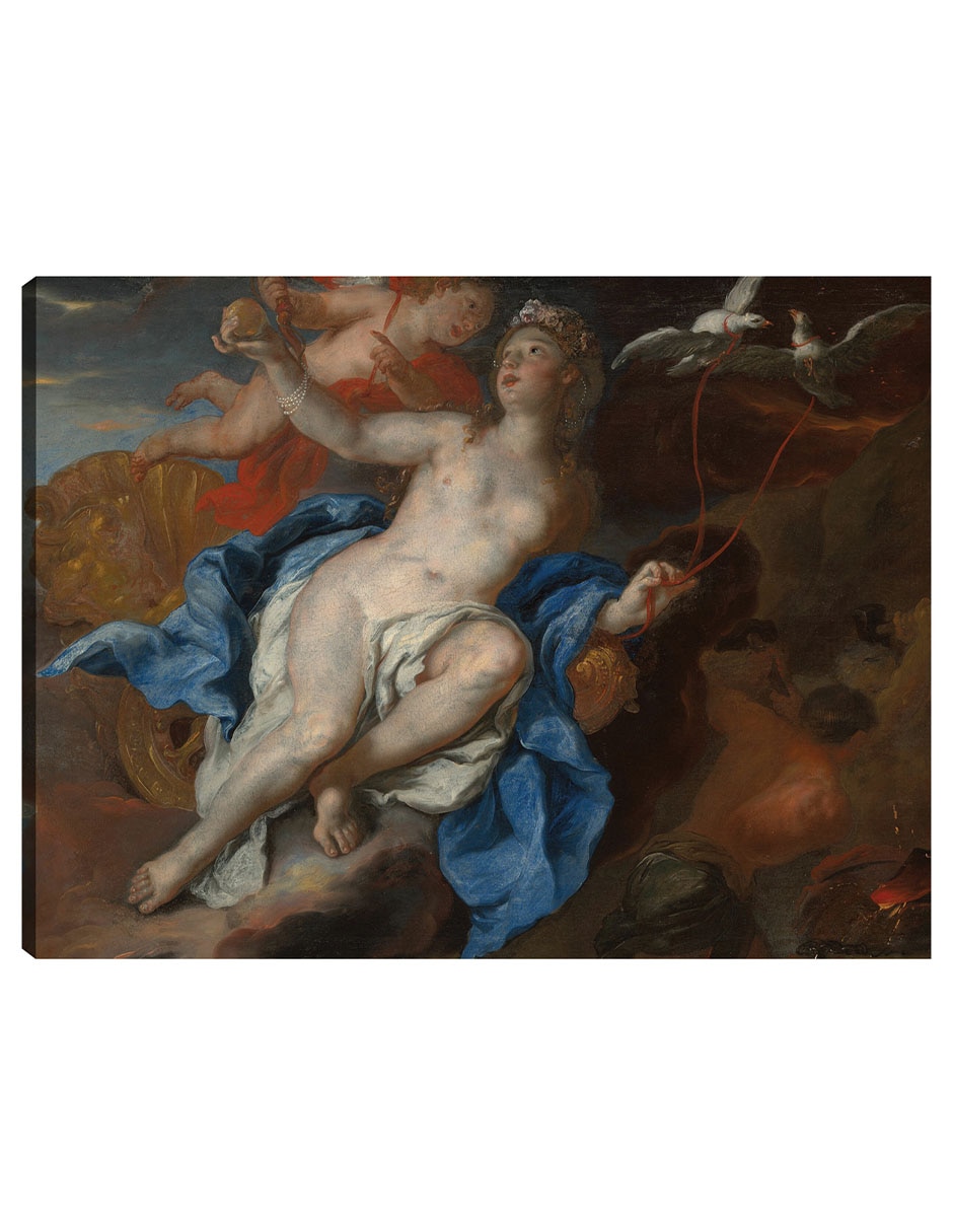 Cuadro decorativo Venus Y Cupido En La Fragua De Vulcano (1690-95) técnica mixta Gente Cuadro decorativo Venus Y Cupido En La Fragua De Vulcano (1690-95) técnica mixta Gente