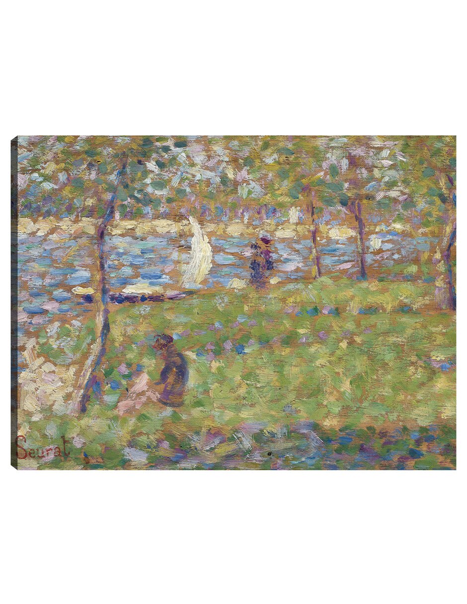 Cuadro decorativo Estudio Para La Grande Jatte (1884-1885) técnica mixta Lagos Cuadro decorativo Estudio Para La Grande Jatte (1884-1885) técnica mixta Lagos