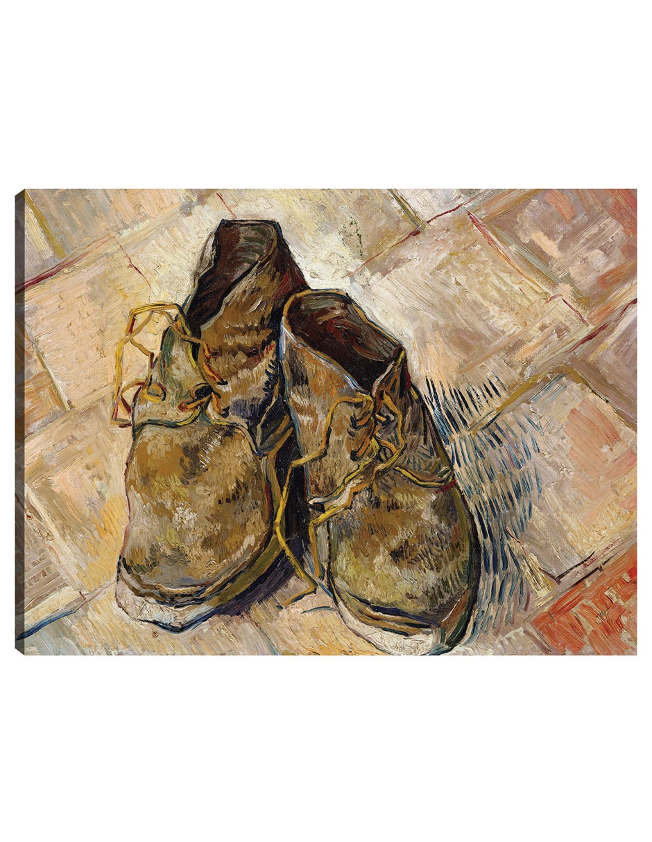 Cuadro decorativo Zapatos (1888) técnica mixta Objetos Cuadro decorativo Zapatos (1888) técnica mixta Objetos