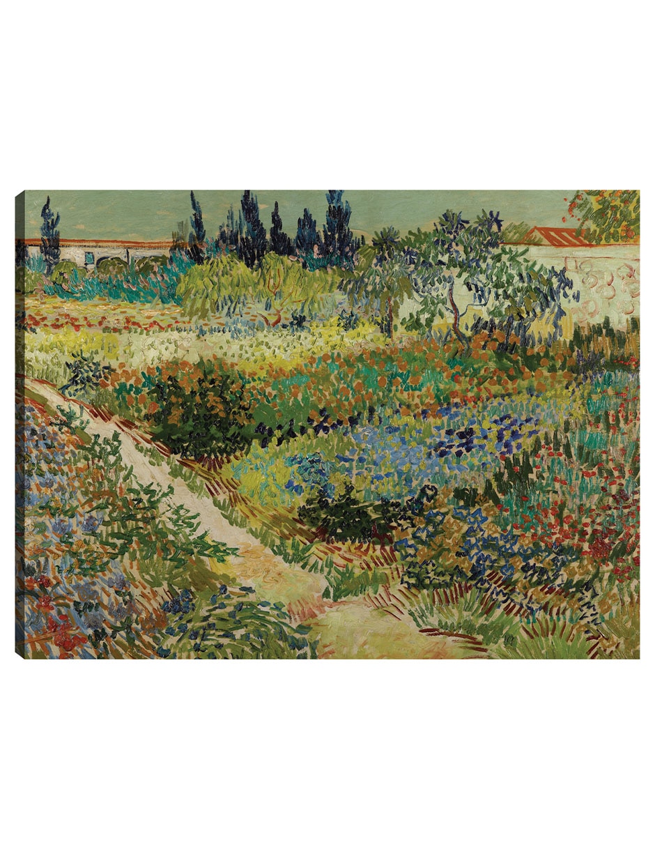 Cuadro decorativo Jardín En Arlés técnica mixta Campos Cuadro decorativo Jardín En Arlés técnica mixta Campos