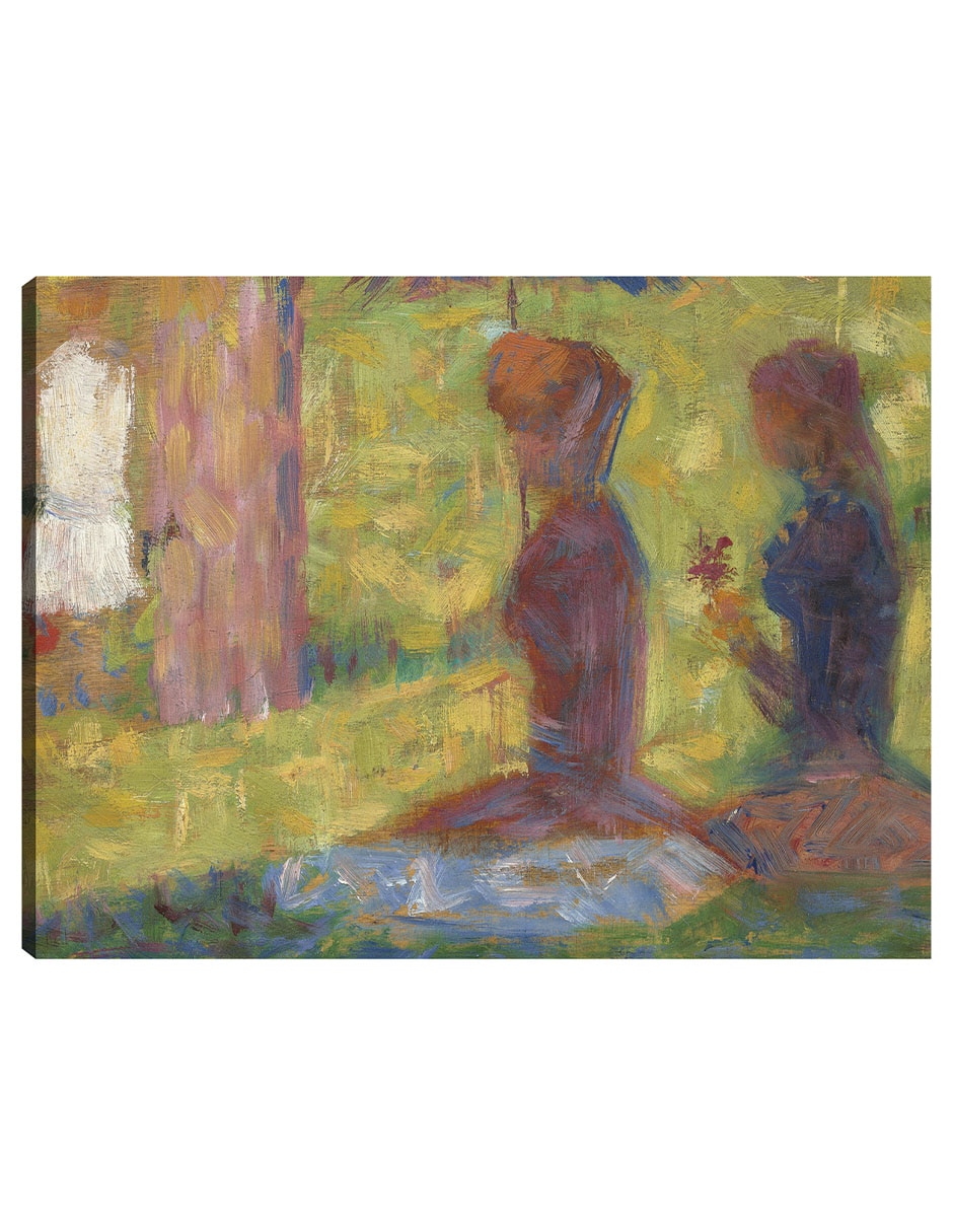 Cuadro decorativo Estudio De Figuras De La Grande Jatte (1884-1885) técnica mixta Retratos Cuadro decorativo Estudio De Figuras De La Grande Jatte (1884-1885) técnica mixta Retratos