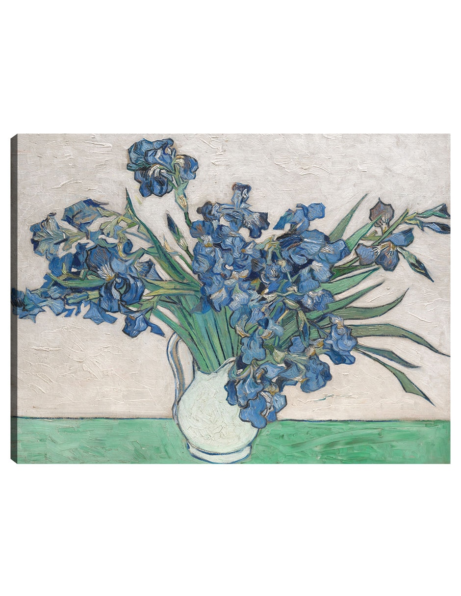 Cuadro decorativo Iris (1890) técnica mixta Floreros