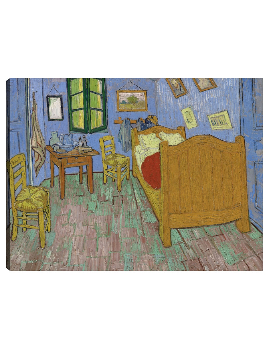 Cuadro decorativo El Dormitorio (1889) técnica mixta Formas