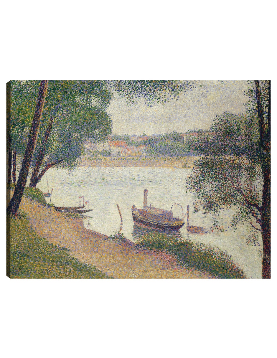 Cuadro decorativo Tiempo Gris, Grande Jatte (Hacia 1886-1888) técnica mixta Lagos