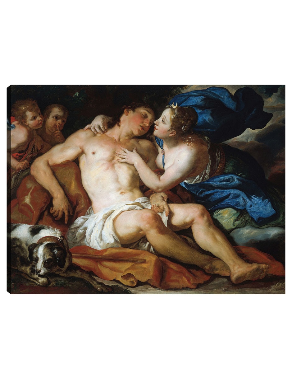 Cuadro decorativo Diana Y Endimión (1690) técnica mixta Gente Cuadro decorativo Diana Y Endimión (1690) técnica mixta Gente