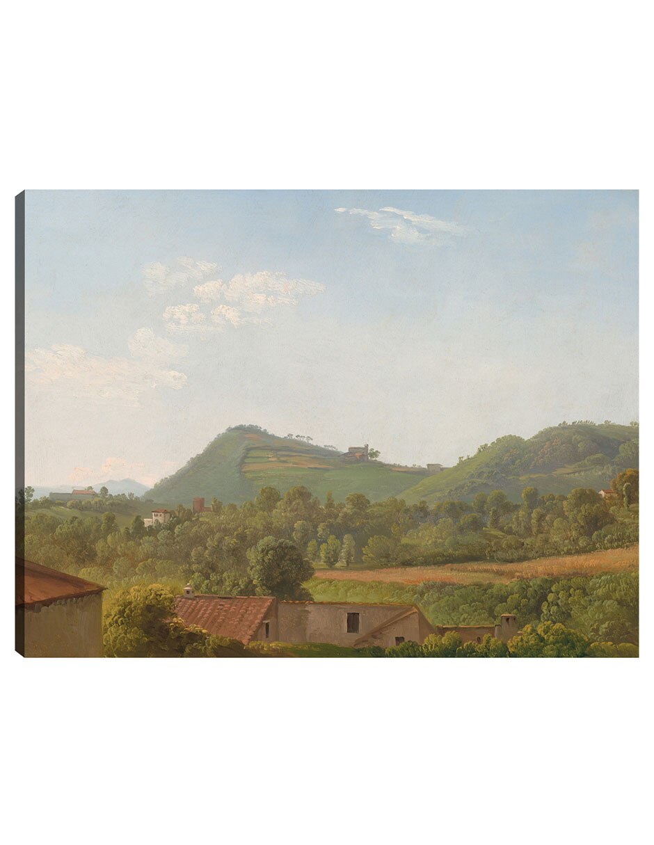Cuadro decorativo Vista Cerca De Nápoles, C. 1806 técnica mixta Campos Cuadro decorativo Vista Cerca De Nápoles, C. 1806 técnica mixta Campos