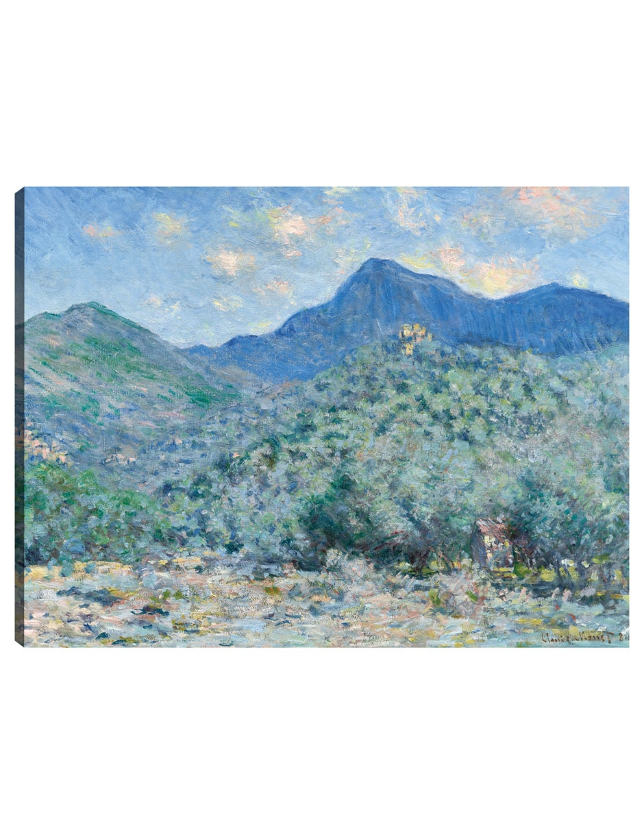Cuadro decorativo Valle Buona, Cerca De Bordighera (1884) técnica mixta Bosques