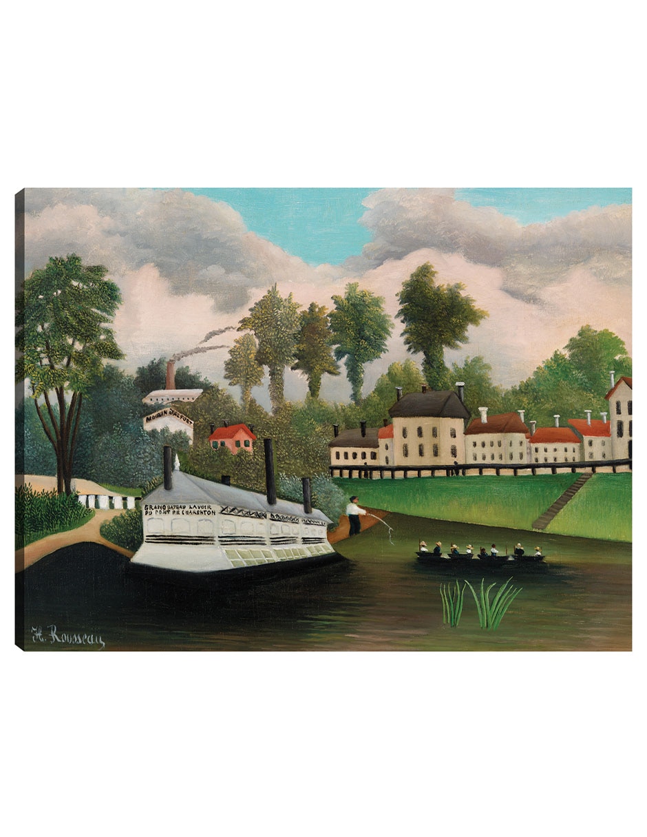 Cuadro decorativo El Barco Lavadero De Pont De Charenton (Ca. 1895) técnica mixta Lagos Cuadro decorativo El Barco Lavadero De Pont De Charenton (Ca. 1895) técnica mixta Lagos