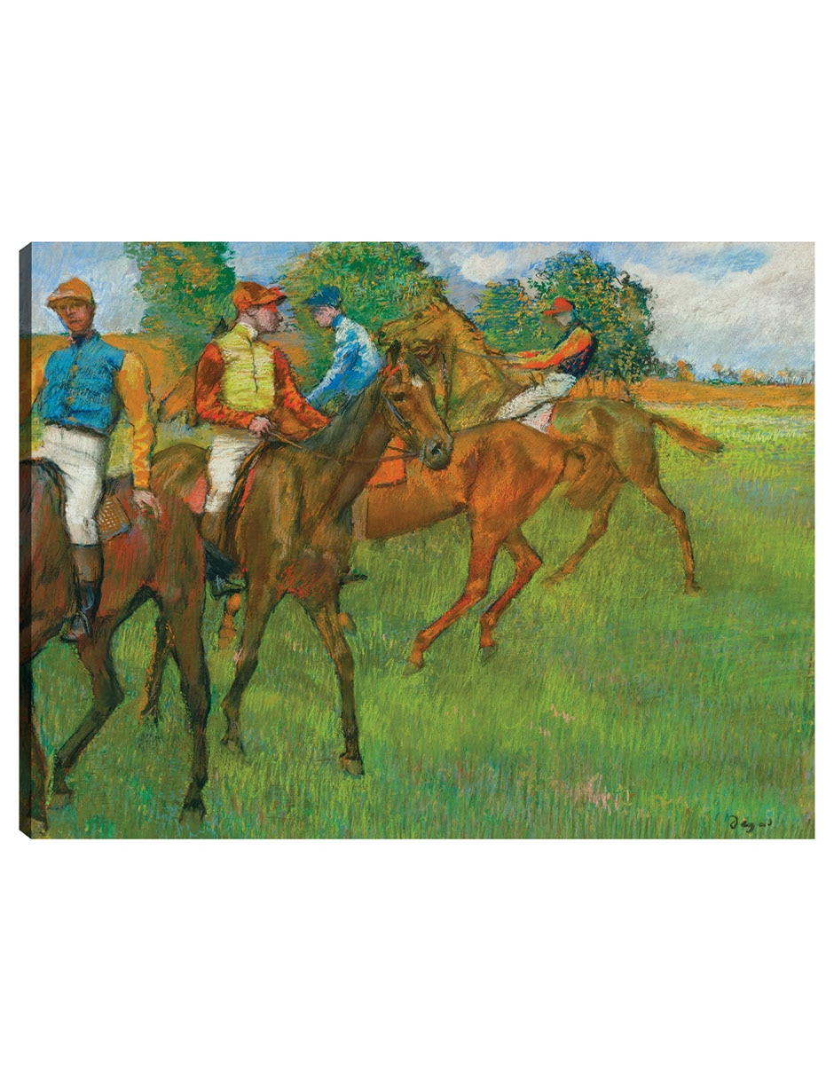 Cuadro decorativo Antes De La Carrera (1887-1889) técnica mixta Deportes Cuadro decorativo Antes De La Carrera (1887-1889) técnica mixta Deportes