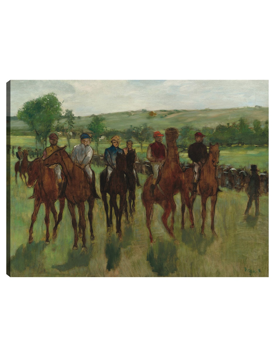 Cuadro decorativo Los Jinetes (C.1885) técnica mixta Deportes Cuadro decorativo Los Jinetes (C.1885) técnica mixta Deportes