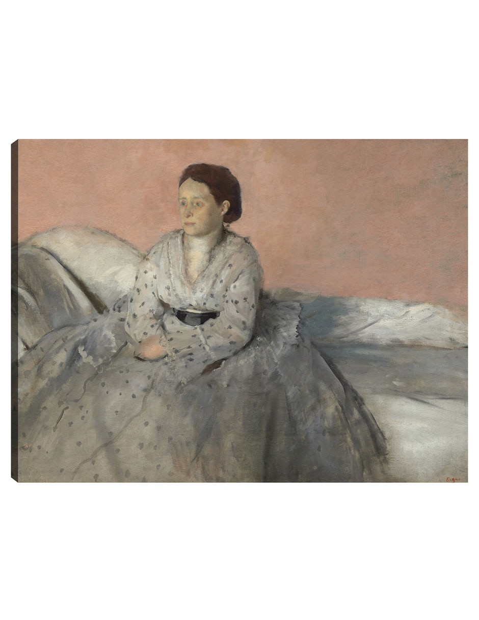 Cuadro decorativo Señora René de Gas, 1872/1873 técnica mixta Cuadros Jr Gente