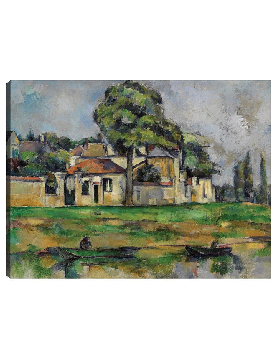 Cuadro decorativo Orillas Del Marne (Hacia 1888) técnica mixta Campos Cuadro decorativo Orillas Del Marne (Hacia 1888) técnica mixta Campos