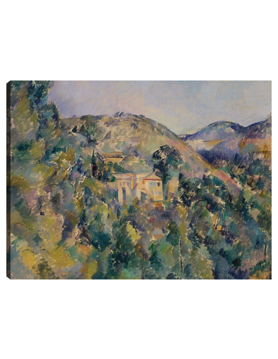 Cuadro decorativo Vista Del Domaine Saint-Joseph (Finales De La Década De 1880) técnica mixta Bosques