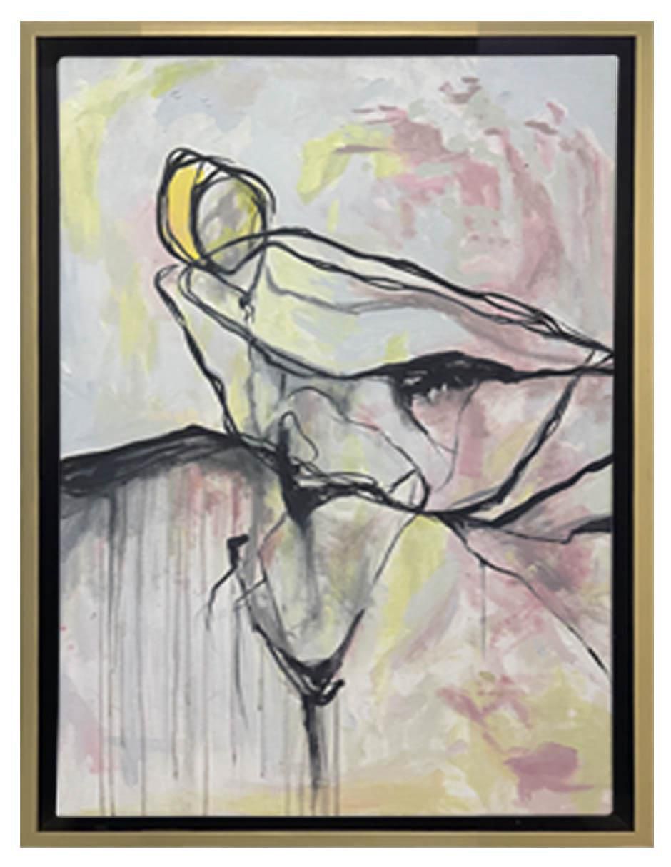 Pintura Aura técnica acrílico Abstractos Pintura Aura técnica acrílico Abstractos