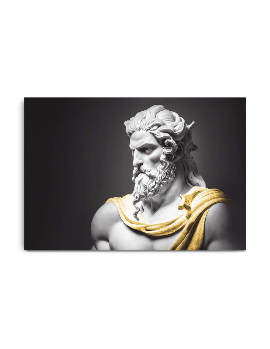 Cuadro decorativo Estatua rígida hades con barniz a registro 1