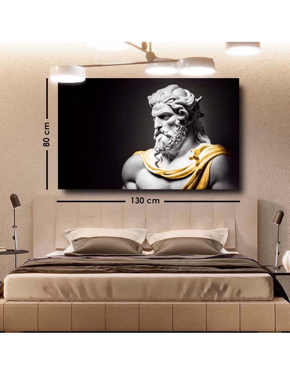 Cuadro decorativo Estatua rígida hades con barniz a registro 5