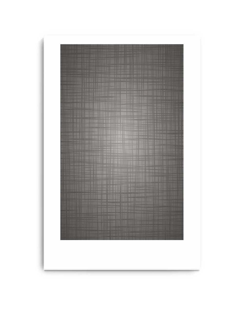 Cuadro decorativo Canvas Art Muchas líneas y de fondo luz con barniz a registro