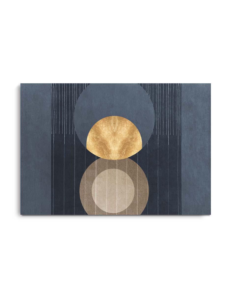 Cuadro decorativo Canvas Art Abstracta azul
