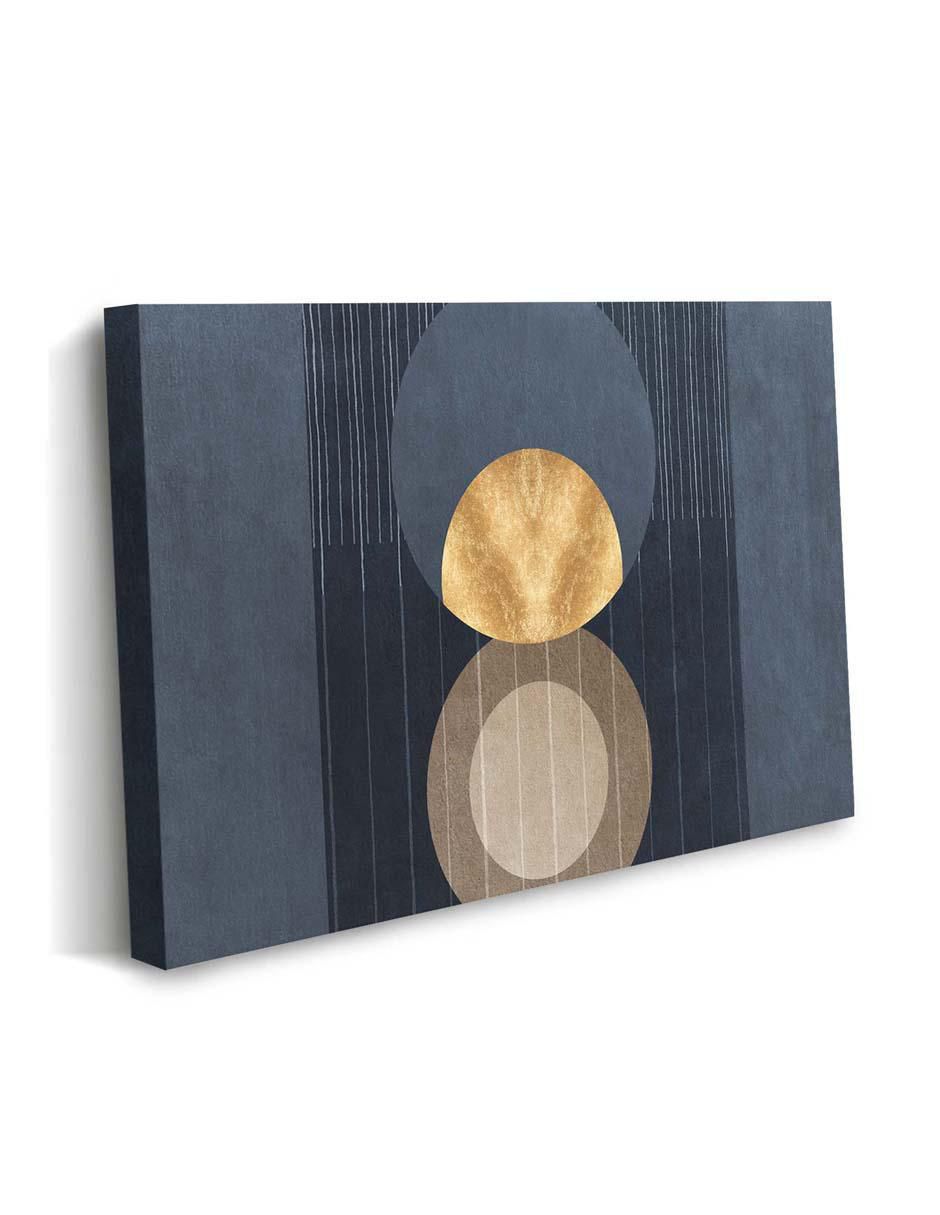 Cuadro decorativo Canvas Art Abstracta azul