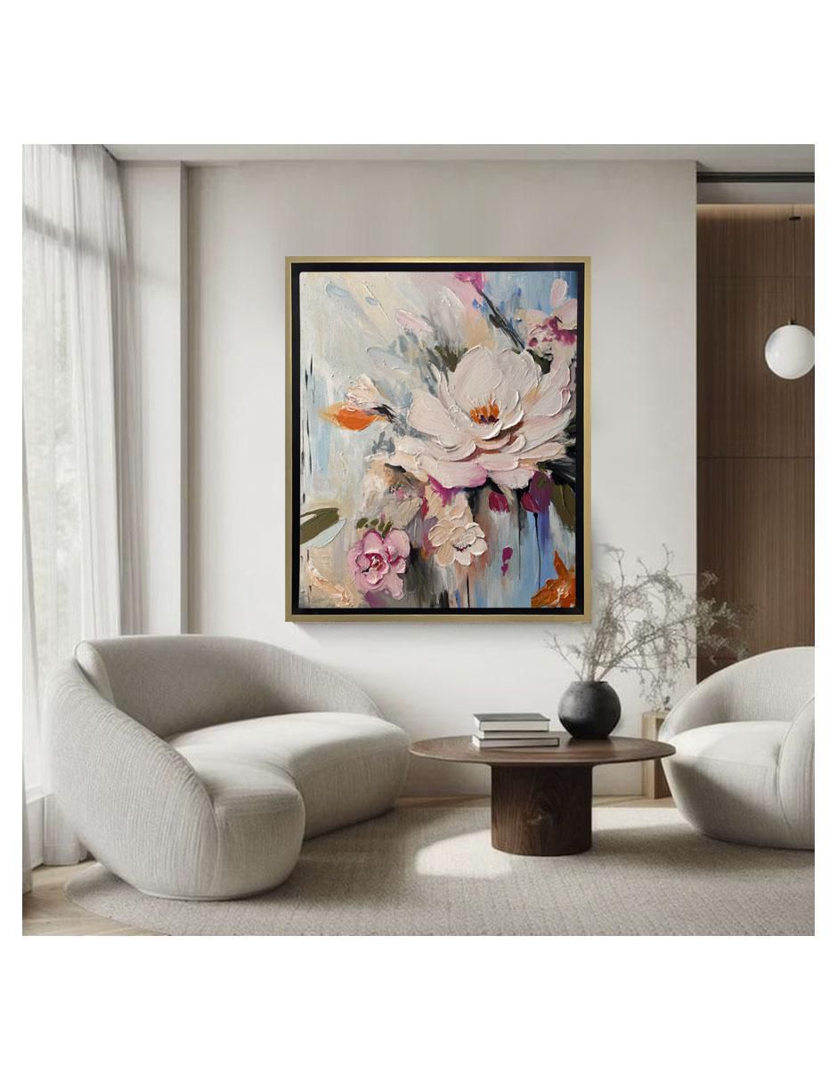 Pintura Jardín En Primavera técnica mixta 2