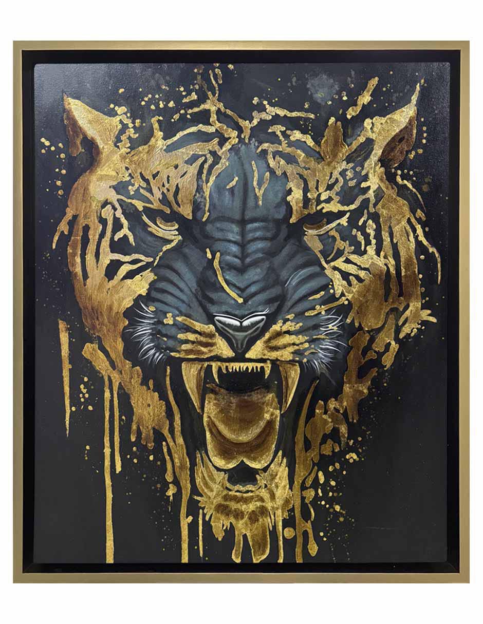 Pintura Anger técnica acrílico Animalart Pintura Anger técnica acrílico Animalart