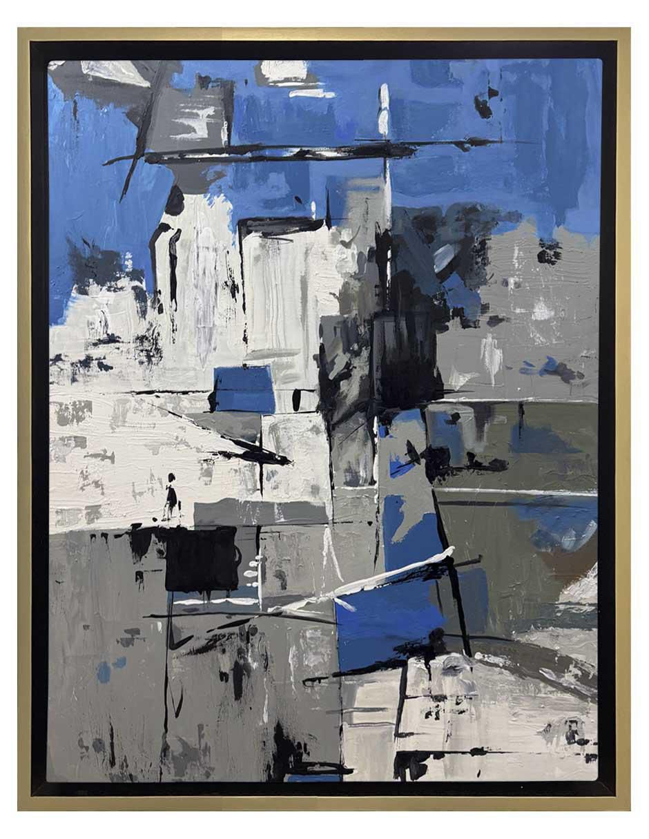 Pintura Nuevos Comienzos técnica acrílico Abstractos