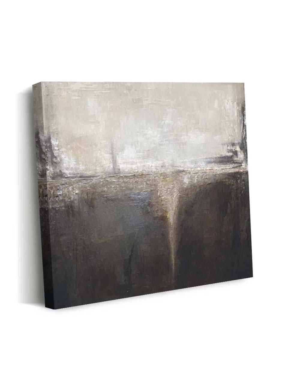 Cuadro decorativo Canvas Art Pintura abstracta sólida lujosa con barniz a registro