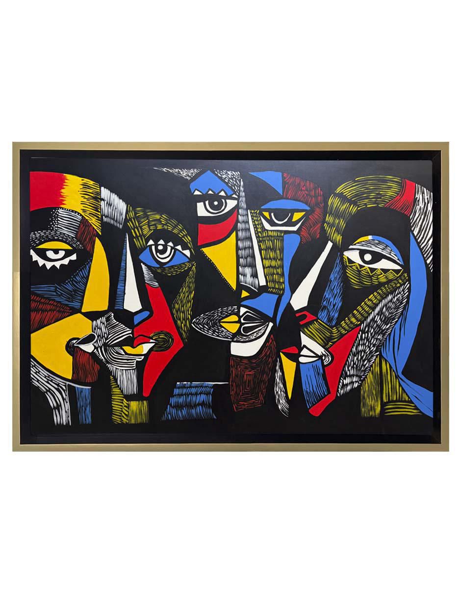 Pintura Feelings técnica acrílico Milleniart Pintura Feelings técnica acrílico Milleniart