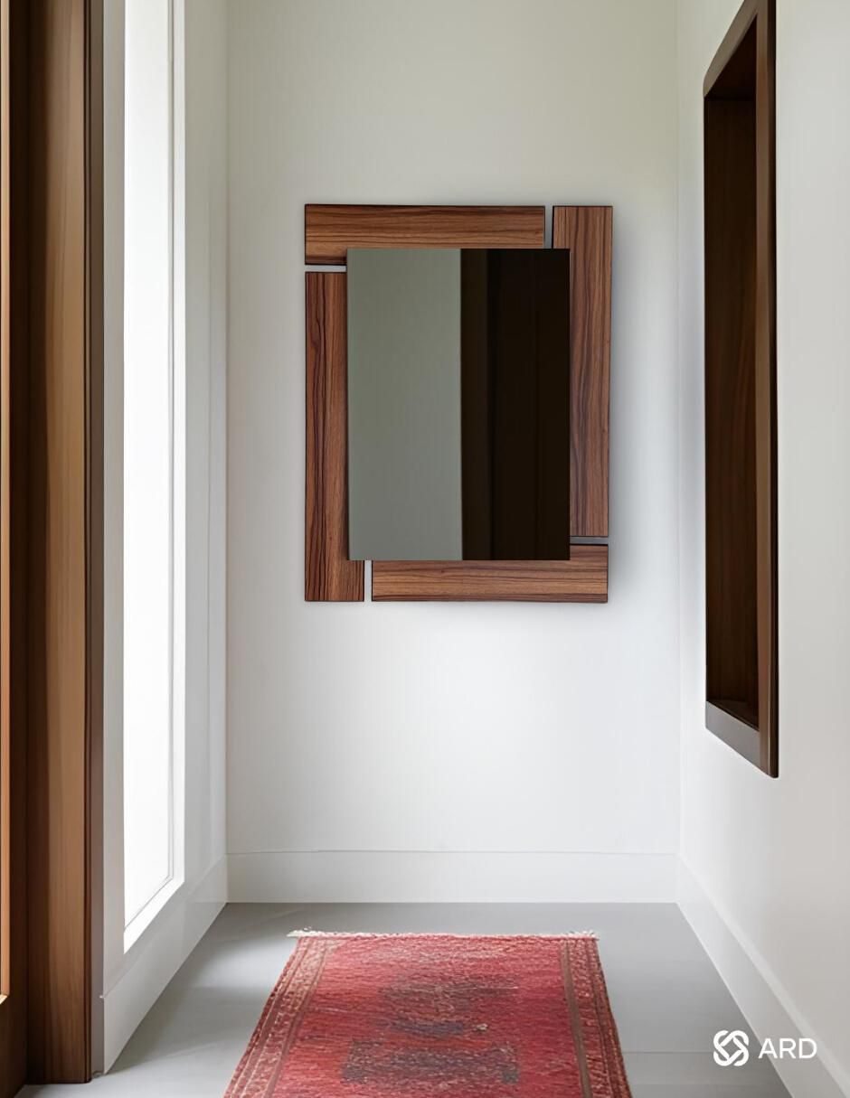 Espejo rectangular glanz oak 5