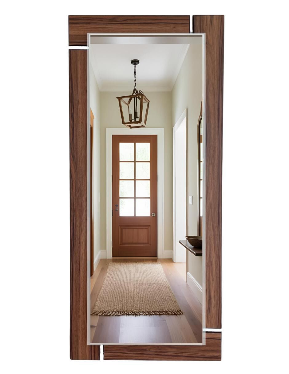 Espejo rectangular glanz oak