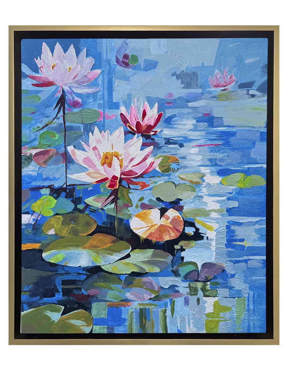 Pintura Jardín Japonés técnica acrílico Jardines Pintura Jardín Japonés técnica acrílico Jardines