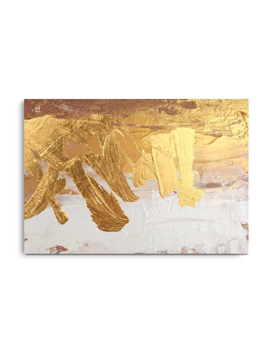 Cuadro decorativo Canvas Art Pinceladas ilustrativas crudas con barniz a registro