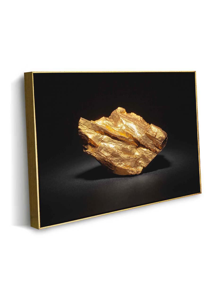 Cuadro decorativo Pepita de oro con barniz a registro 7