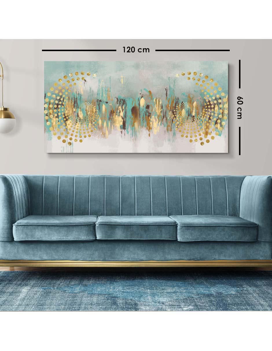 Cuadro decorativo Canvas Art Pintura óleo arte moderno con barniz a registro