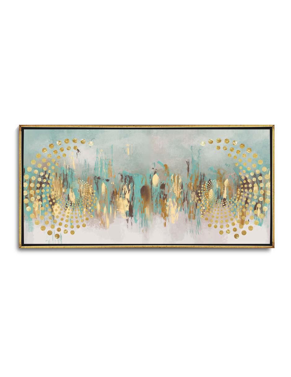 Cuadro decorativo Pintura óleo arte moderno con barniz a registro