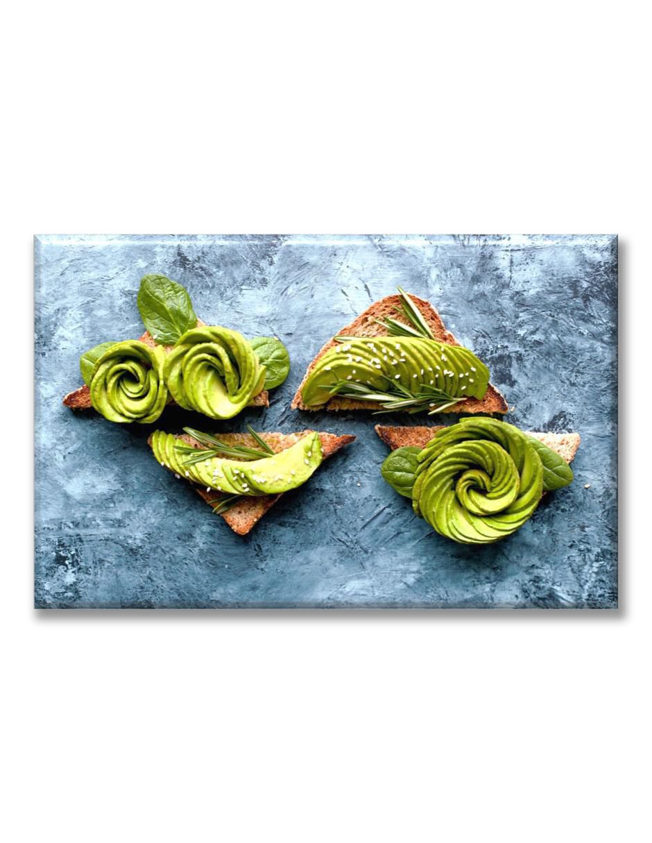 Cuadro decorativo Tostadas de aguacate 1