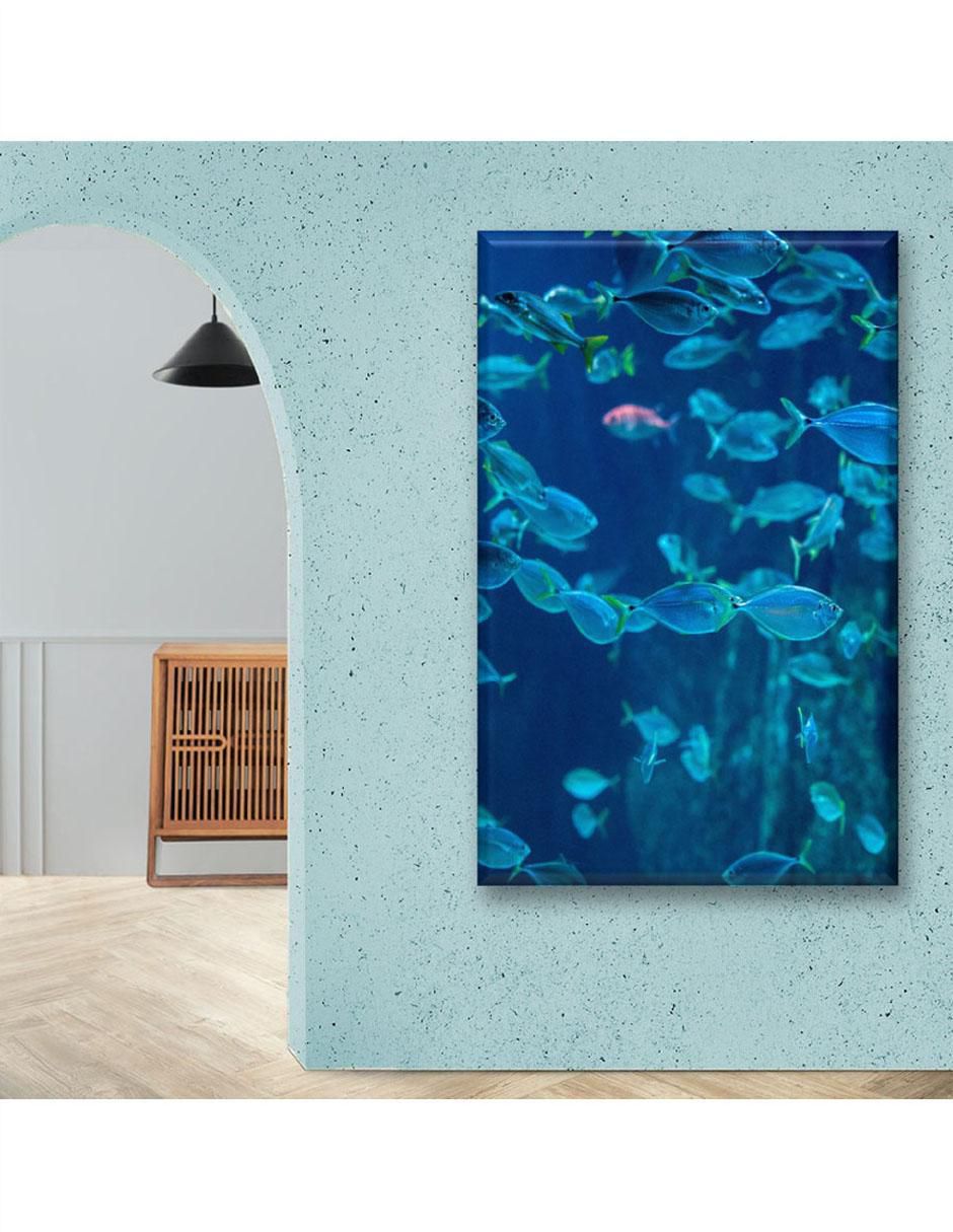Cuadro decorativo Industria Grafica Ciento 23 Acuario de peces