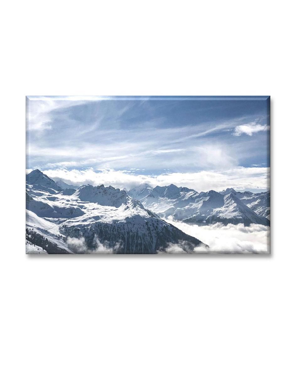 Cuadro decorativo Industria Grafica Ciento 23 Montañas en invierno