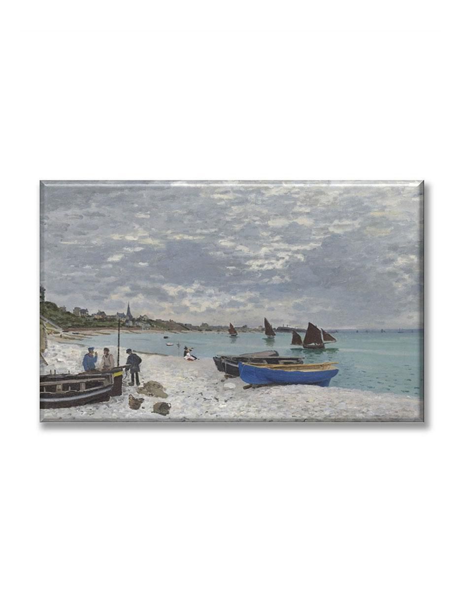 Cuadro decorativo Industria Grafica Ciento 23 La playa sainte adresse