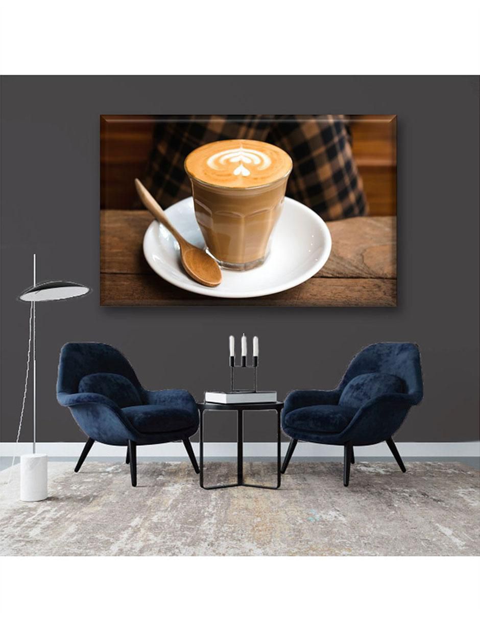 Cuadro decorativo Industria Grafica Ciento 23 Pixtreats capuchino