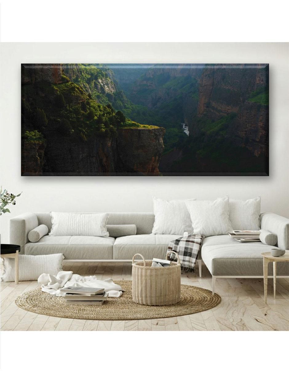 Cuadro decorativo Industria Grafica Ciento 23 Acantilado en la selva